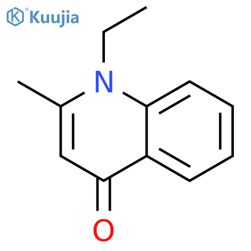 4(1H)-Quinolinone, 1-ethyl-2-methyl- structure