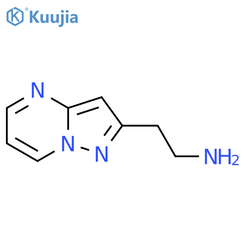 2-{pyrazolo1,5-apyrimidin-2-yl}ethan-1-amine structure