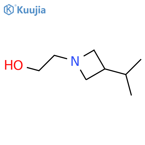 2-[3-(PROPAN-2-YL)AZETIDIN-1-YL]ETHAN-1-OL structure