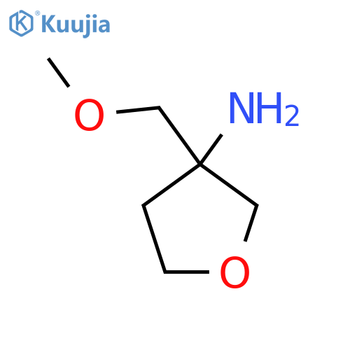 3-(Methoxymethyl)oxolan-3-amine structure