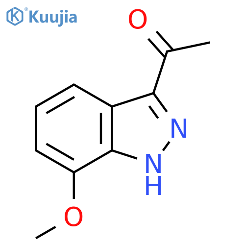 1-(7-Methoxy-1H-indazol-3-yl)ethanone structure