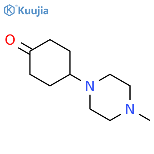 4-(4-methyl-1-piperazinyl)-Cyclohexanone structure