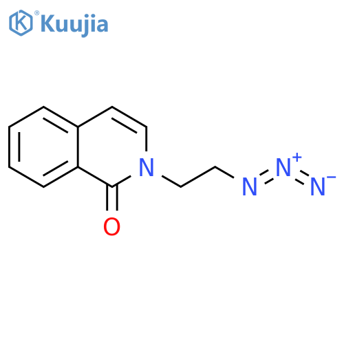 2-(2-azidoethyl)-1,2-dihydroisoquinolin-1-one structure