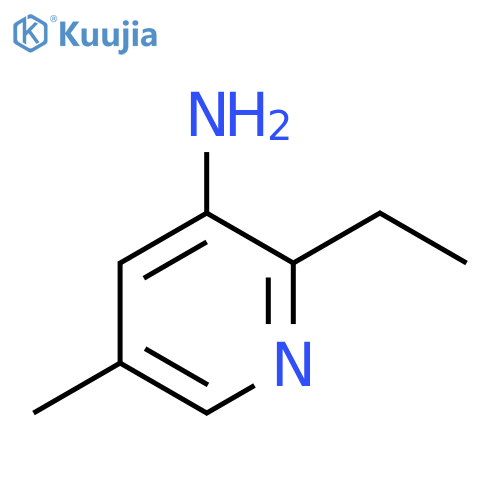 2-Ethyl-5-methylpyridin-3-amine structure