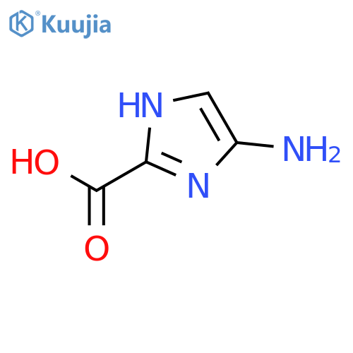 4-Amino-1H-imidazole-2-carboxylic acid structure
