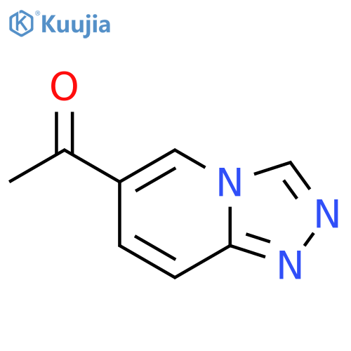 1-([1,2,4]Triazolo[4,3-a]pyridin-6-yl)ethan-1-one structure