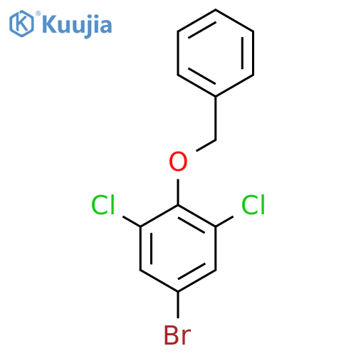 2-(Benzyloxy)-5-bromo-1,3-dichlorobenzene structure