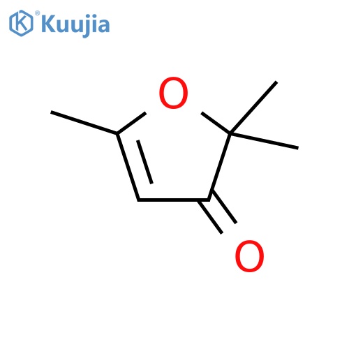 3(2H)-Furanone,2,2,5-trimethyl- structure