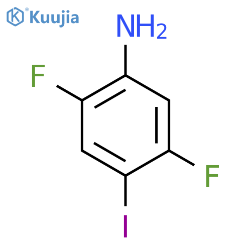 2,5-Difluoro-4-iodoaniline structure