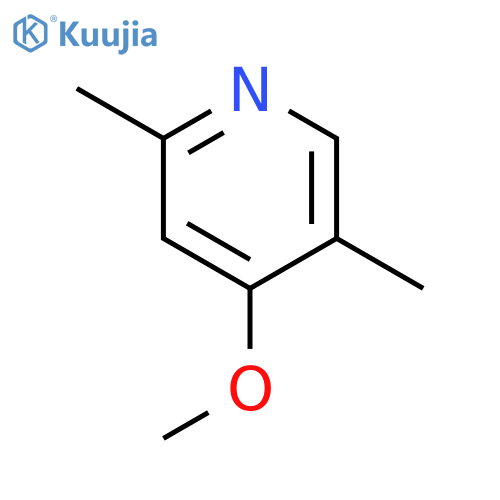 4-Methoxy-2,5-dimethylpyridine structure