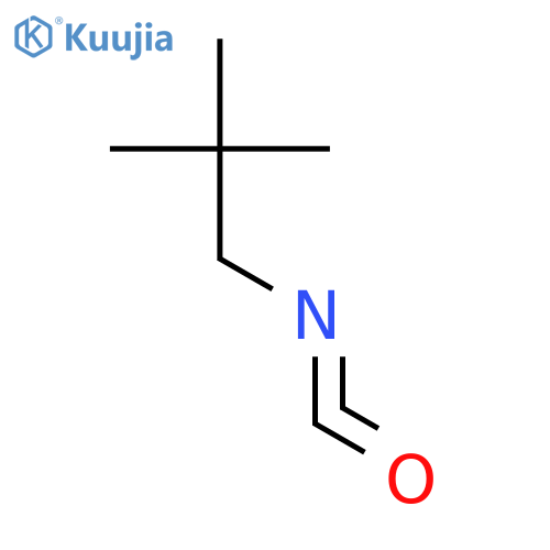1-isocyanato-2,2-dimethylpropane structure