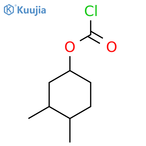 3,4-Dimethylcyclohexyl chloroformate structure