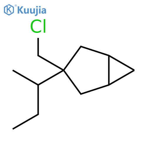 3-Butan-2-yl-3-(chloromethyl)bicyclo[3.1.0]hexane structure