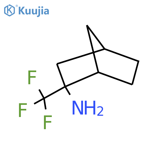2-(trifluoromethyl)bicyclo2.2.1heptan-2-amine structure