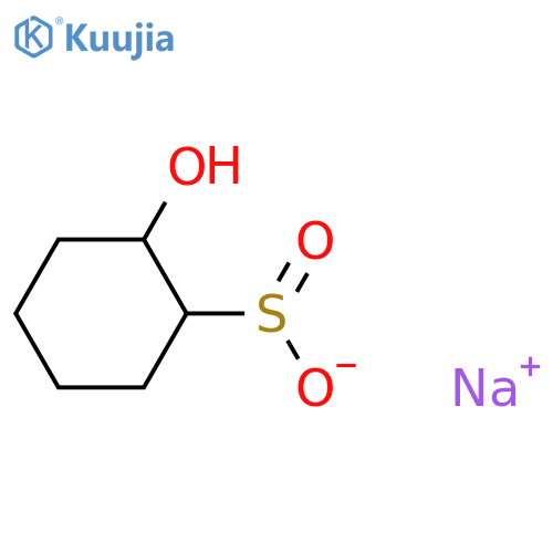 Sodium 2-hydroxycyclohexane-1-sulfinate structure