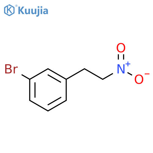 Benzene, 1-bromo-3-(2-nitroethyl)- structure