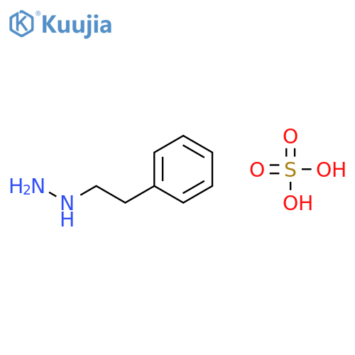 Phenelzine Sulfate structure