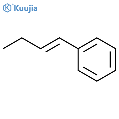 Benzene, 2-buten-1-yl- structure