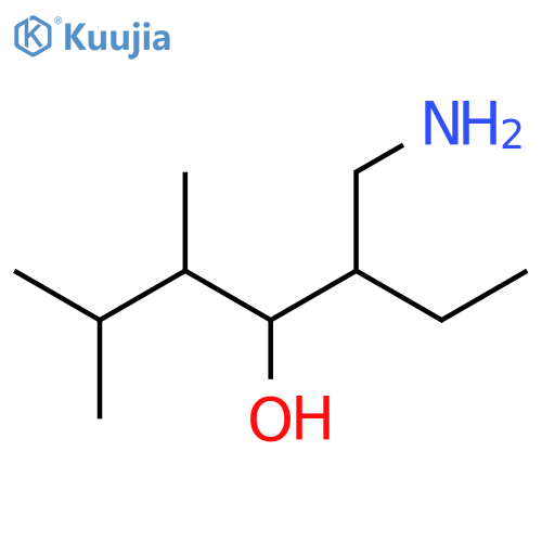 4-Heptanol, 5-(aminomethyl)-2,3-dimethyl- structure