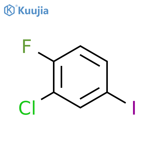 3-Chloro-4-fluoroiodobenzene structure
