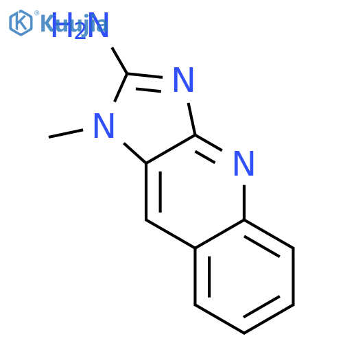 2-Amino-1-methylimidazo4,5-bquinoline structure