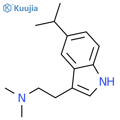 1H-Indole-3-ethanamine,N,N-dimethyl-5-(1-methylethyl)- structure