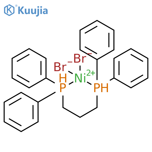 Nickel, dibromo[1,1'-(1,3-propanediyl)bis[1,1-diphenylphosphine-κP]]-, (SP-4-2)- structure