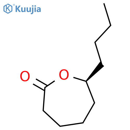 2-Oxepanone, 7-butyl-, (7S)- structure