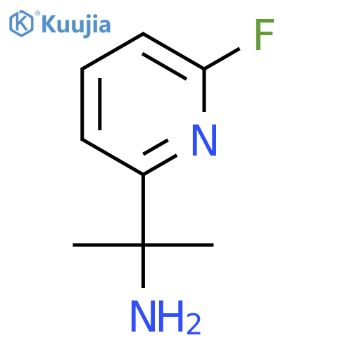 2-(6-Fluoropyridin-2-yl)propan-2-amine structure