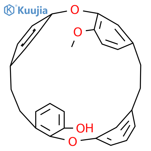 15,18-Etheno-2,6:9,13-dimetheno-1,14-benzodioxacyclodocosin-24-ol, 7,8,19,20-tetrahydro-12-methoxy- structure