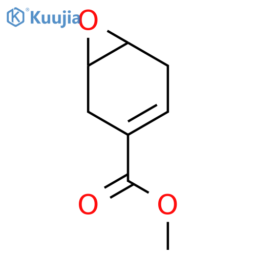 7-Oxabicyclo[4.1.0]hept-3-ene-3-carboxylicacid, methyl ester structure
