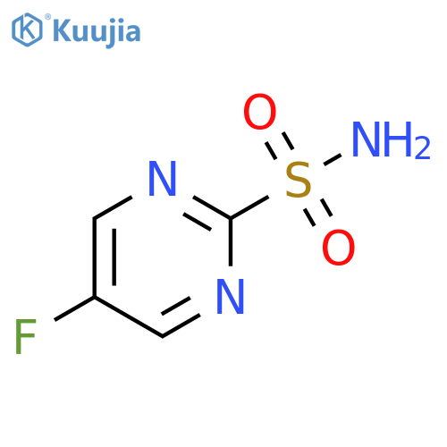 5-FLUOROPYRIMIDINE-2-SULFONAMIDE structure