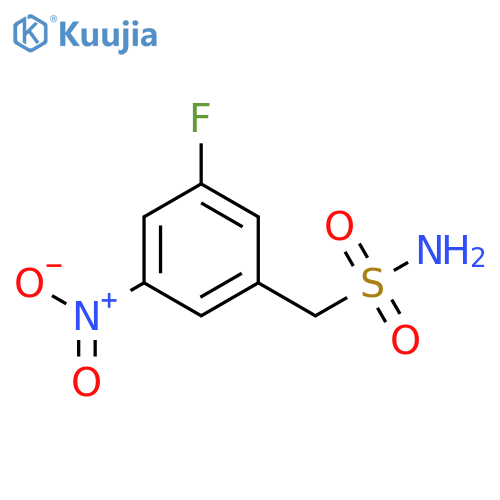 (3-fluoro-5-nitrophenyl)methanesulfonamide structure