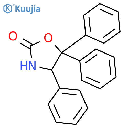 (R)-4,5,5-Triphenyloxazolidin-2-one structure
