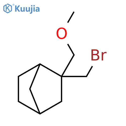 Bicyclo[2.2.1]heptane, 2-(bromomethyl)-2-(methoxymethyl)- structure