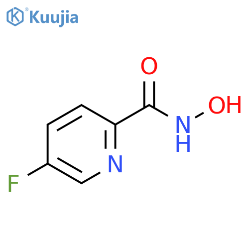 5-fluoro-N-hydroxypyridine-2-carboxamide structure
