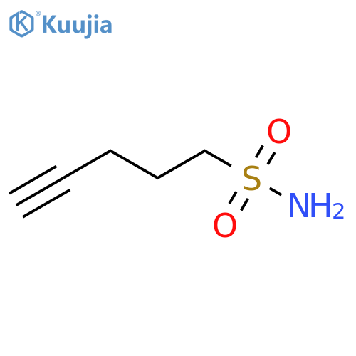 pent-4-yne-1-sulfonamide structure