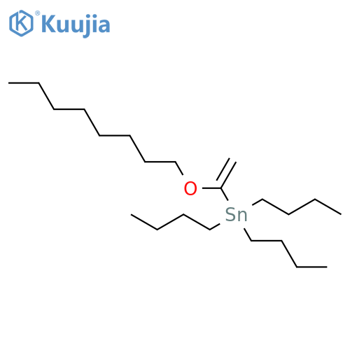 Stannane, tributyl[1-(octyloxy)ethenyl]- structure