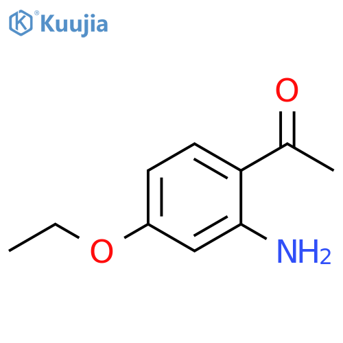 1-(2-Amino-4-ethoxyphenyl)ethanone structure