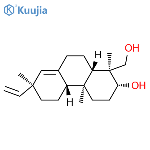 1-Phenanthrenemethanol,7-ethenyl-1,2,3,4,4a,4b,5,6,7,9,10,10a-dodecahydro-2-hydroxy-1,4a,7-trimethyl-,(1S,2R,4aS,4bR,7S,10aS)- structure