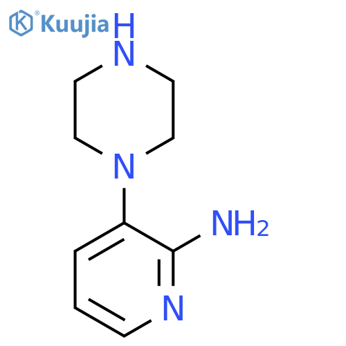 3-(Piperazin-1-yl)pyridin-2-amine structure
