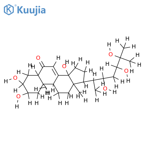 24-Hydroxyecdysone structure