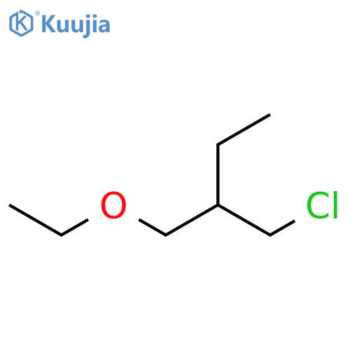 Butane, 1-chloro-2-(ethoxymethyl)- structure