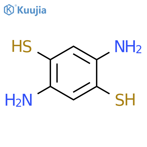 1,4-Benzenedithiol, 2,5-diamino- structure