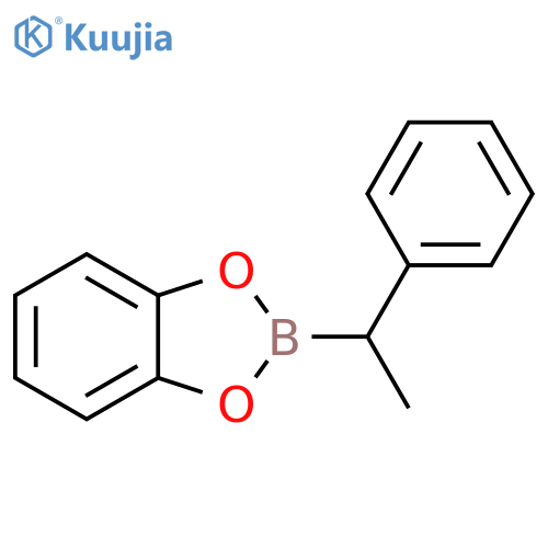 1,3,2-Benzodioxaborole, 2-(1-phenylethyl)- structure