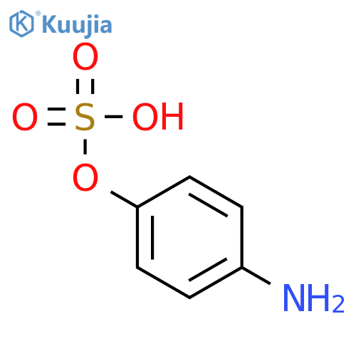 Phenol, 4-amino-,1-(hydrogen sulfate) structure