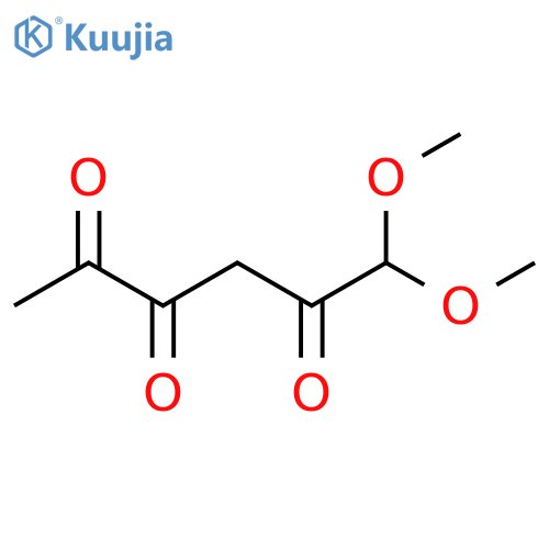 6,6-dimethoxyhexane-2,3,5-trione structure
