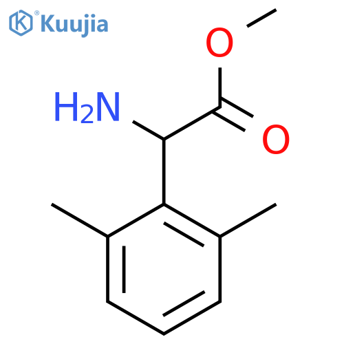 Methyl 2-amino-2-(2,6-dimethylphenyl)acetate structure