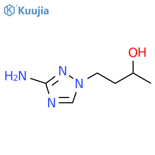 1H-1,2,4-Triazole-1-propanol, 3-amino-α-methyl- structure
