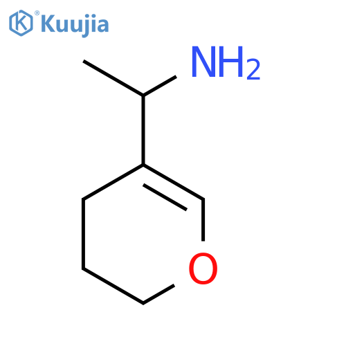 1-(3,4-dihydro-2H-pyran-5-yl)ethan-1-amine structure